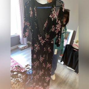 Maxi floral dress